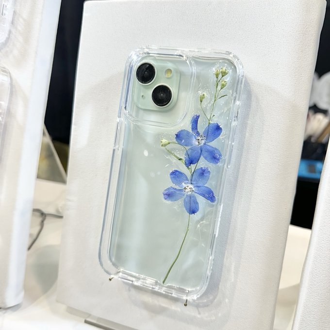 Blue Reverie — Delphinium Case
