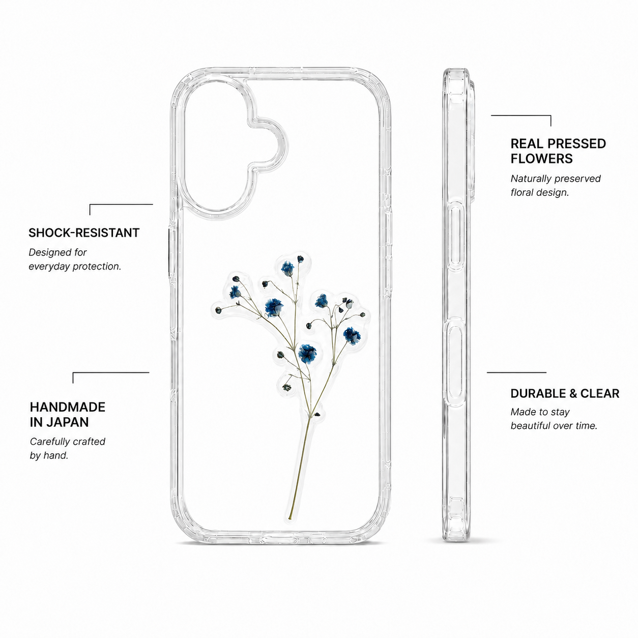 Midnight Bloom — Tourmaline Blue Case