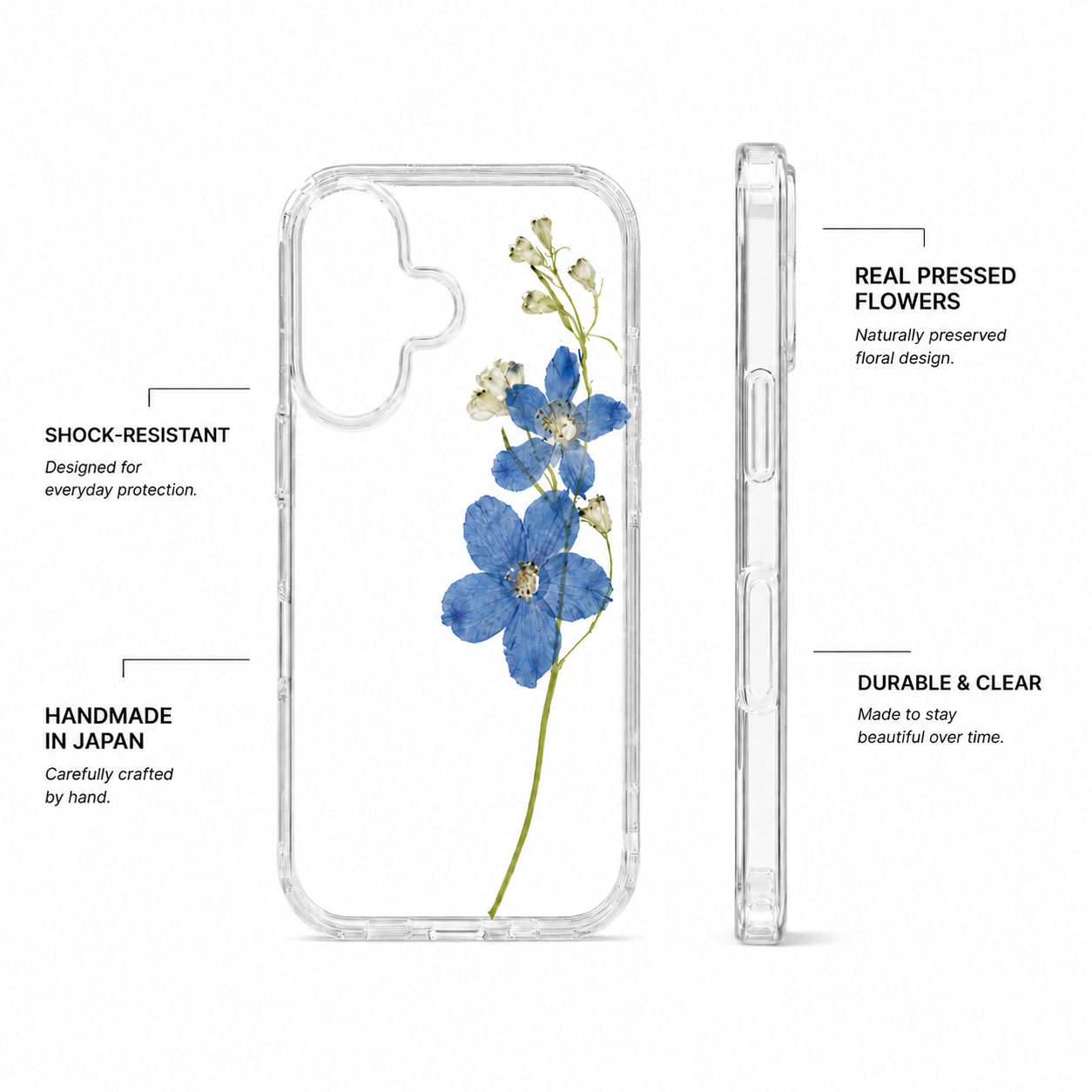Blue Reverie — Delphinium Case