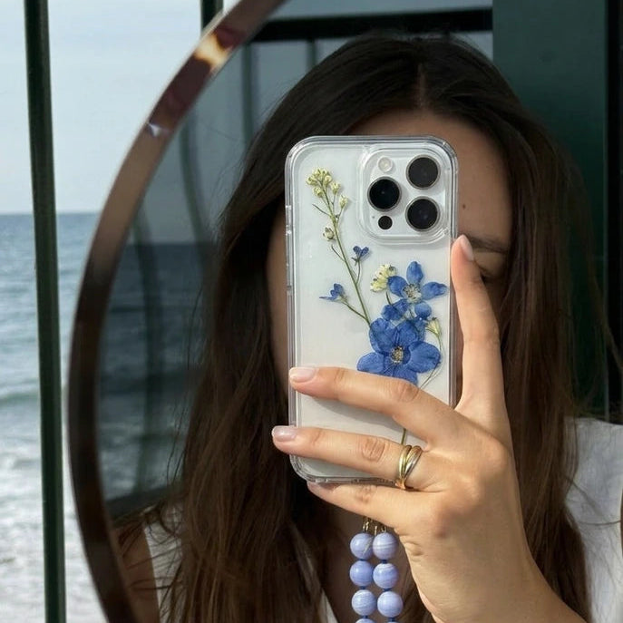 Blue Reverie — Delphinium Case